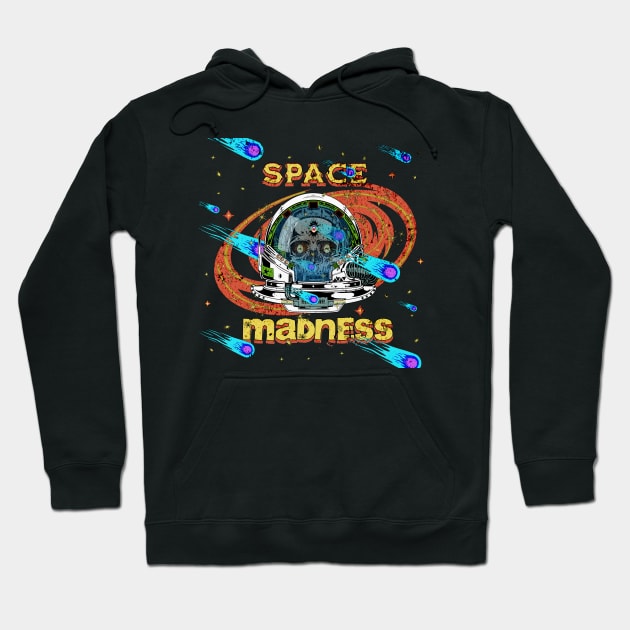 Space Madness (Iron) Hoodie by Sapient House